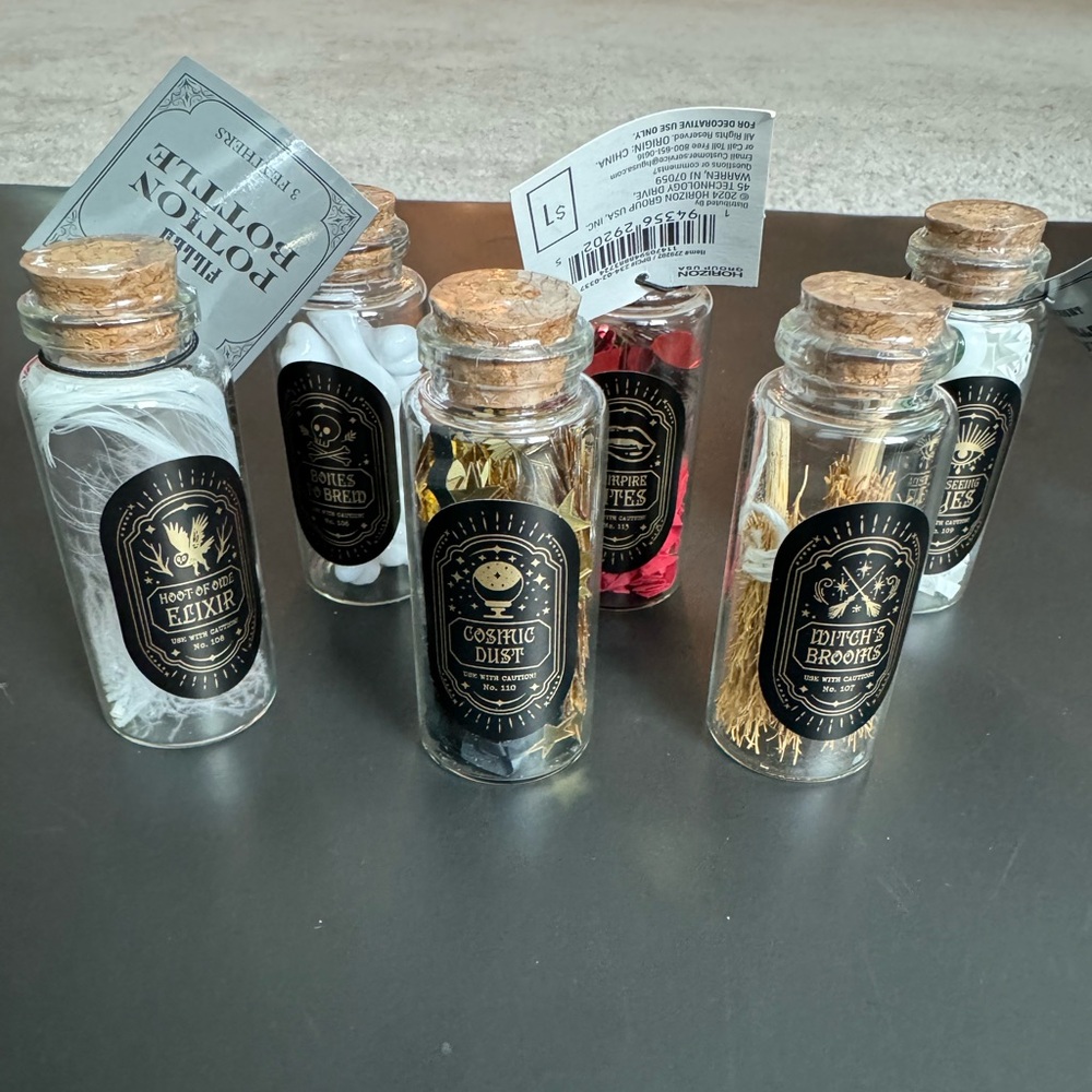 Target Bullseye Playground
Halloween 6 Mini Potion Bottles
New For 2024!